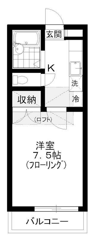 ラ・シャンブルクレールⅡ 間取り