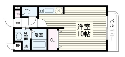 レーベンス柏木 間取り