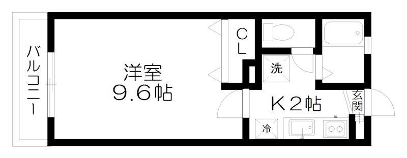 アヴニール萩野町 間取り