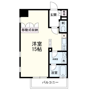 ヴィアーレ勾当台Ⅱ 間取り