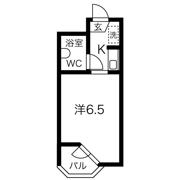 ベルシティ台原 間取り