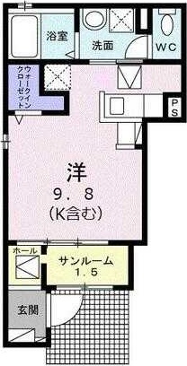 エルミタージュ　原町 間取り