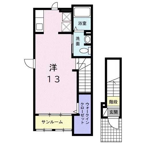 アンソレイユ・フォー・Ｓ 間取り