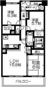 ライオンズマンション通町 間取り
