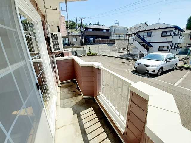 フィオーレ八木山 ベランダ