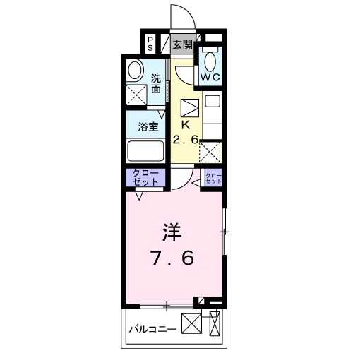 アリエッタ福室M 間取り