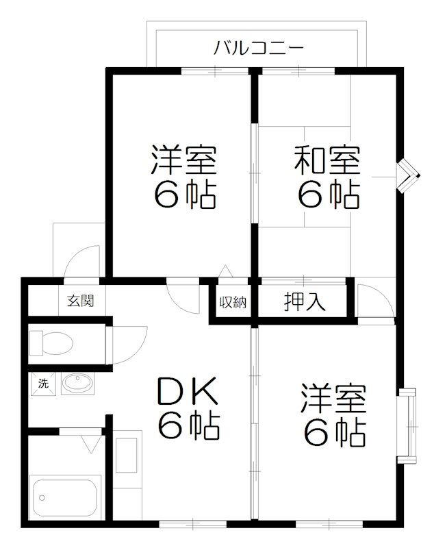サンライフとよの 間取り