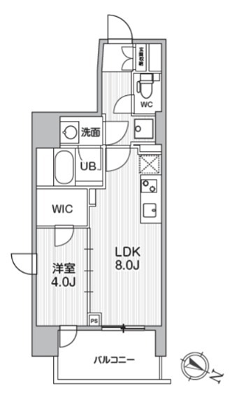 シーズンフラッツ一番町 間取り
