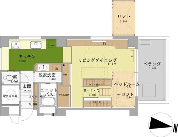 マンション立町 間取り