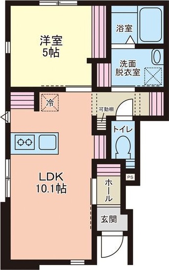 il mio campoⅡ 間取り