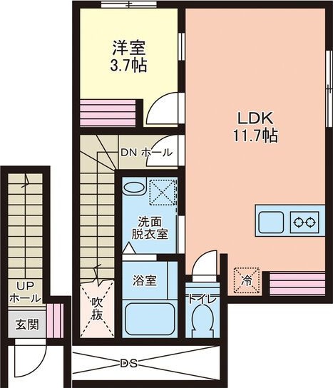 il mio campoⅡ 間取り