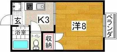 ホワイトヒルズ旭ヶ丘 間取り