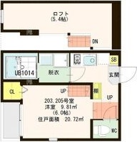 ハーモニーテラス台原Ⅱ 間取り