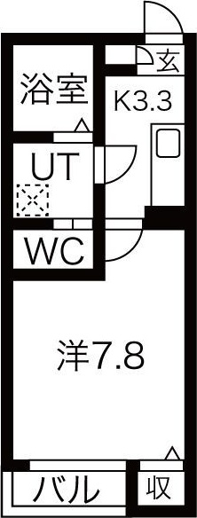 クレフラスト台原駅前 間取り