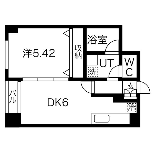 シェナンド土樋 間取り