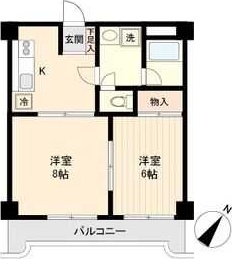 シエナ仙台Ⅰ 間取り
