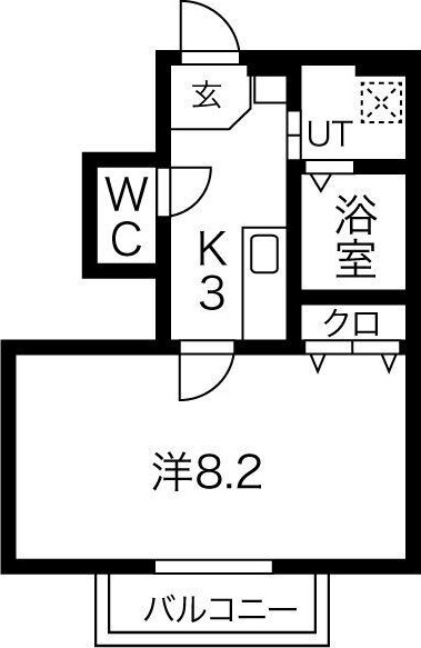 エルタスコート中江 間取り