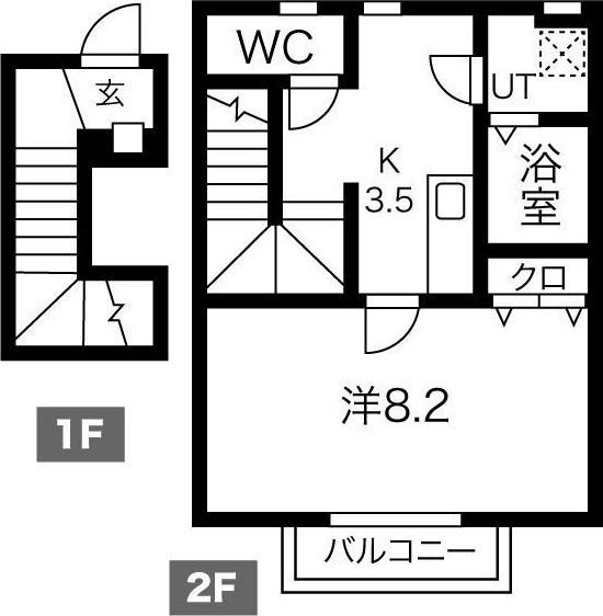 エルタスコート中江 間取り