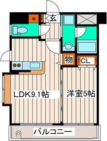 M CHATELET 間取り
