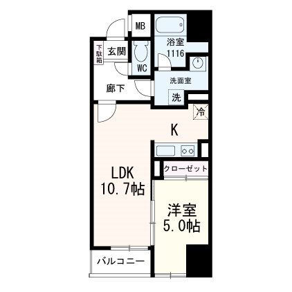アリオール一番町 間取り