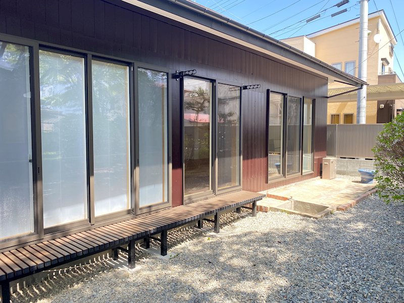 木町通2丁目貸家 ベランダ