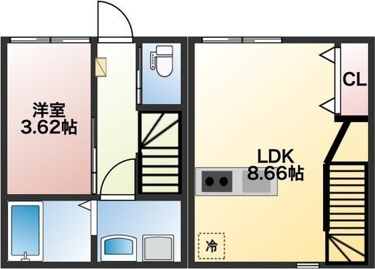 イニシアティブ原ノ町 間取り