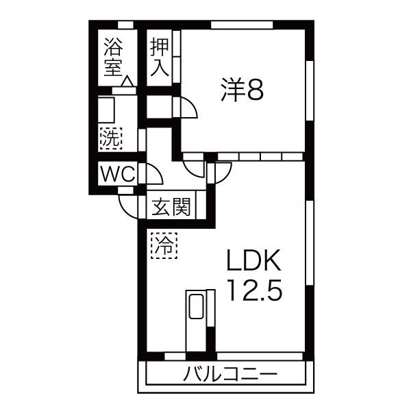 コーポコマツ 間取り