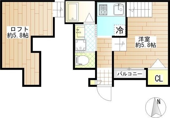 アークテラス荒町 間取り