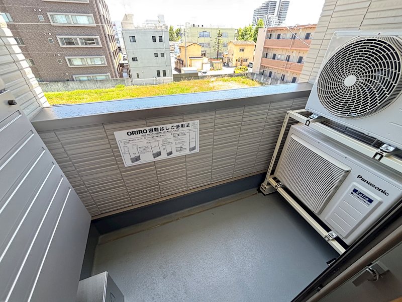 コンフォール宮千代 ベランダ