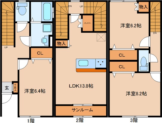 PrimRoseＶ 間取り