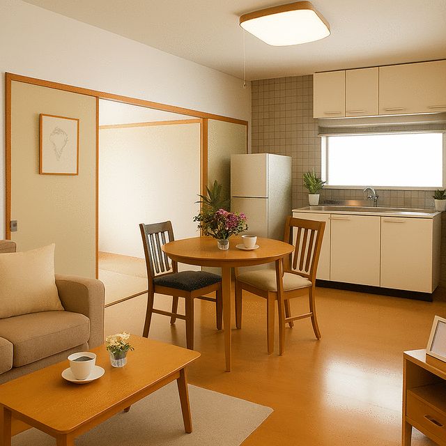 協栄マンション リビング
