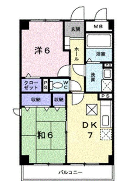 サンハイム宮千代 間取り