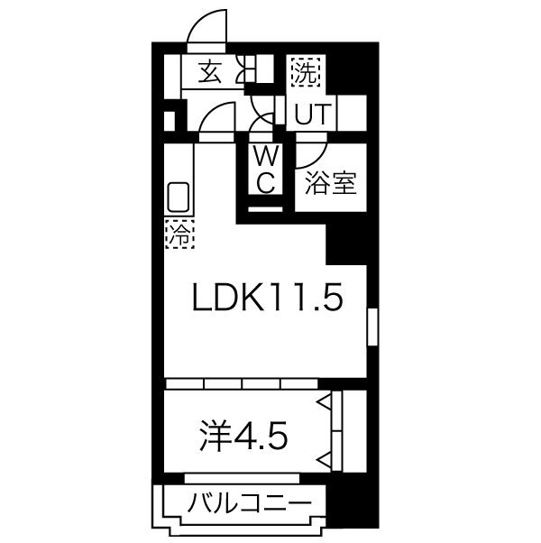 カスタリア勾当台公園 間取り