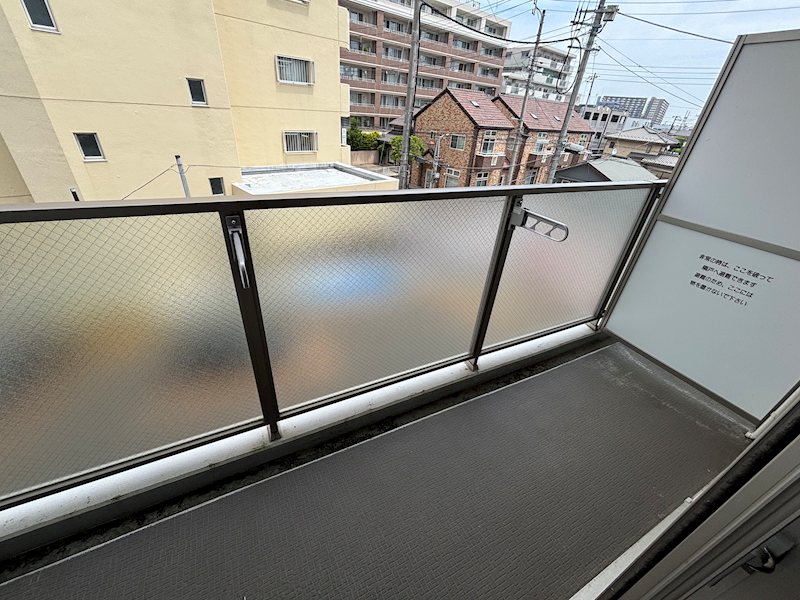 アスコット河原町駅前 ベランダ
