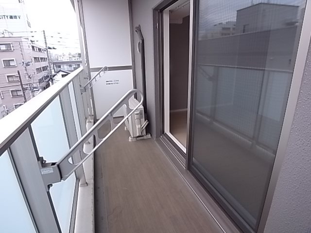 ラフルール連坊 ベランダ