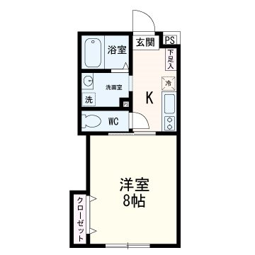 アスコット一本杉Ⅰ 間取り