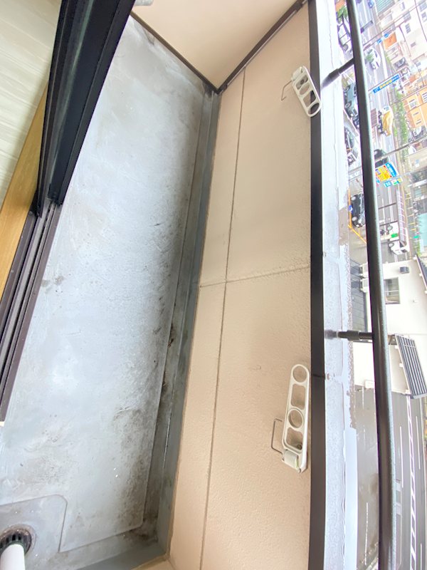 ファミールかんの ベランダ