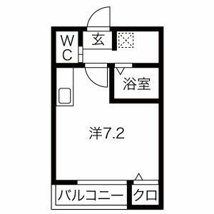 ラ・プチット・メゾン五橋 間取り