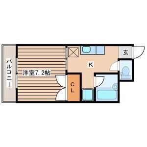 ブルーハウス原町 間取り