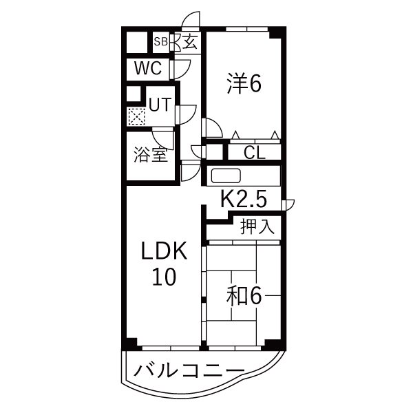 ダイアパレス小田原 間取り
