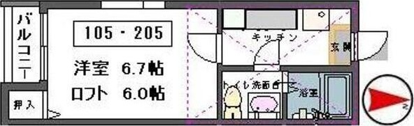 stage中田I 間取り