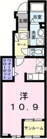 ビューシティ泉　Ⅱ 間取り