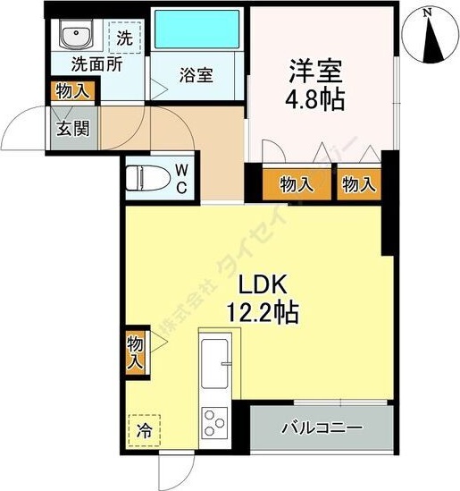 Casa Mila(カサミラ) 間取り