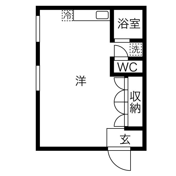 あかさかマンション 間取り