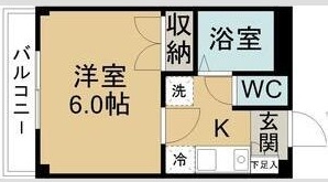 MYコーポ(家具家電付) 間取り