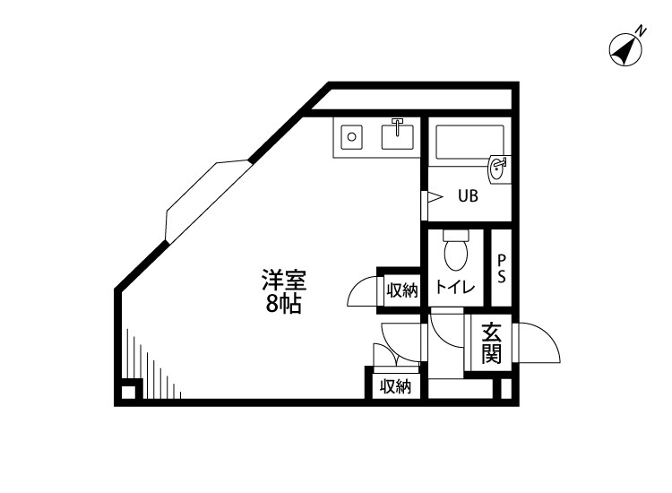 シュタットハウス 間取り図