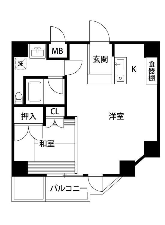 新潟芙蓉コモンズ 701号室 間取り