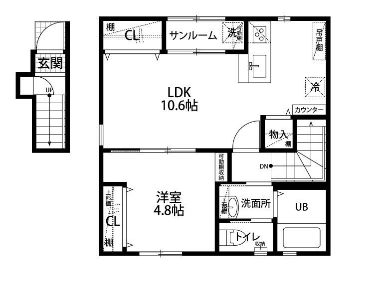 ＳＴＡＲ　ＲＡＹＳ 201号室 間取り