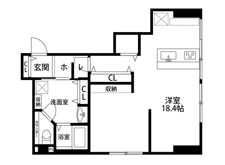 Ｐａｒｆａｉｔ　Ｎｏｕｖｅａｕ 201号室 間取り