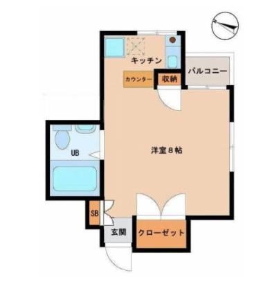 バードモアハイツ 105号室 間取り